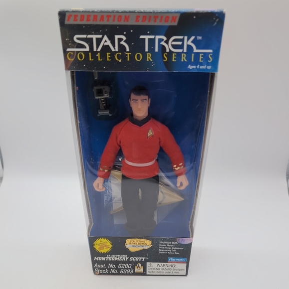 Star Trek Collector Series Action Figure Montgomery Scott Scotty numbered 002066 - Picture 2 of 9